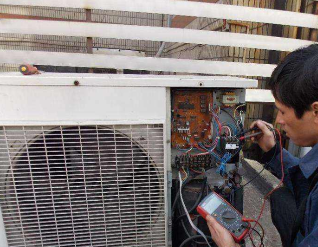 海信空调制冷流量不足，换向不良如何维修？