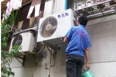三菱电机空调冷凝器传感器检测异常故障排查方