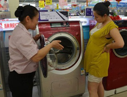 怀孕洗衣机洗衣服辐射大吗