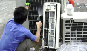 三菱电机空调室外排气温度过高关压缩机故障排
