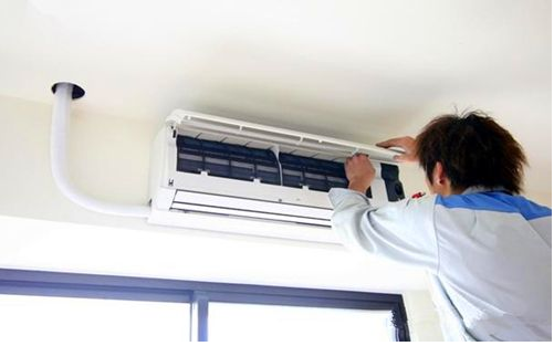 春兰空调室外冷凝器高温保护关压缩机故障排查